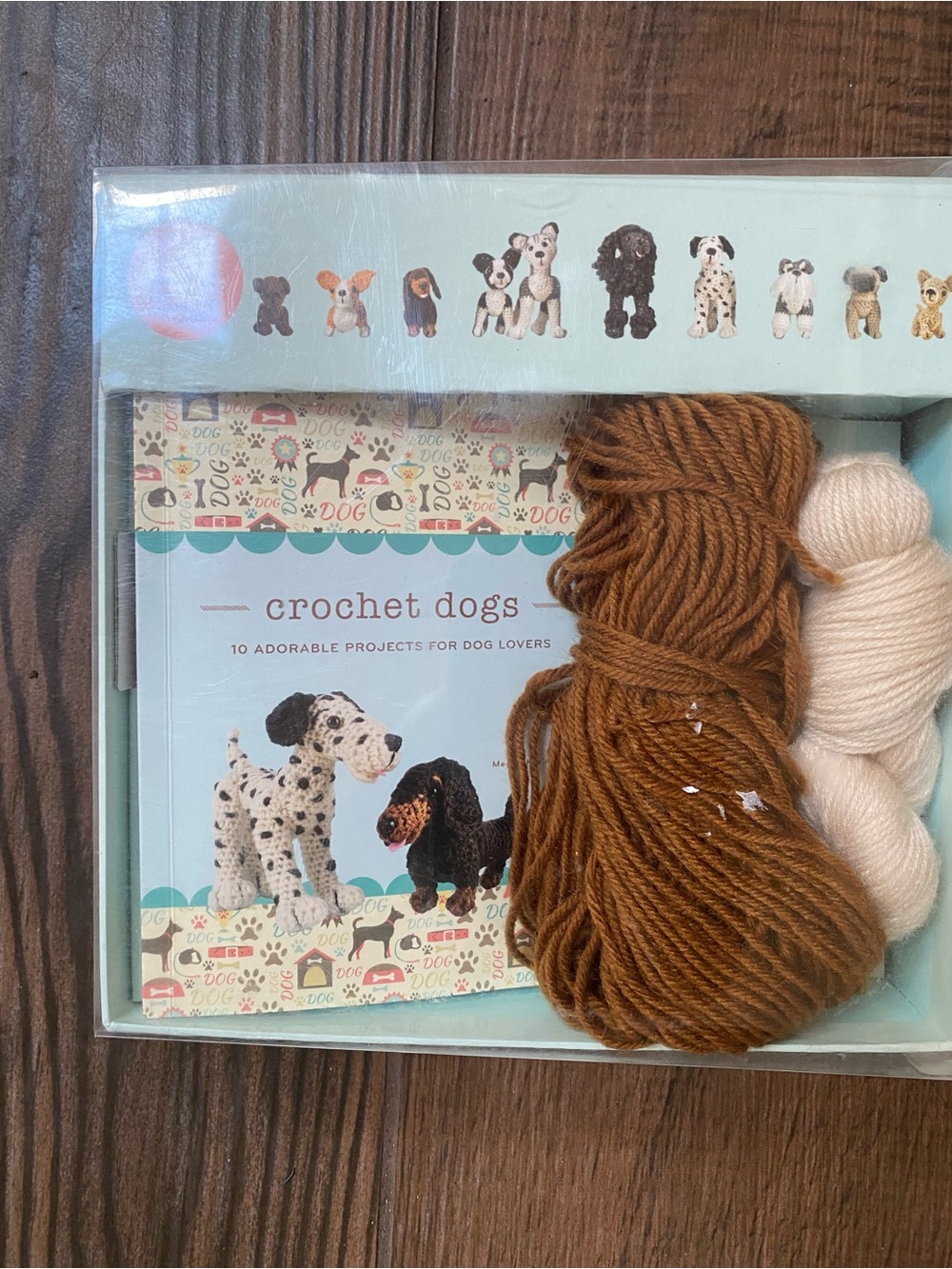 Crochet Dogs Kit —by Thunder Bay Press NWT